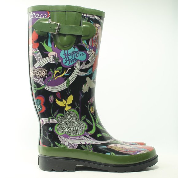 Shoes - Rubber Rain Boots Women's Size 8